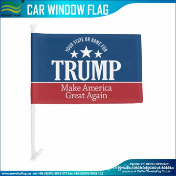 Car Window Flag Custom Printed 2016 Donald Trump Car Flag